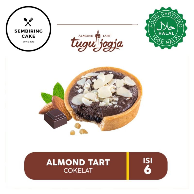 

Almond Tart Tugu Jogja isi 6