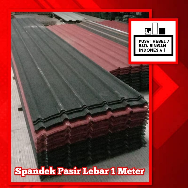 Spandek Pasir Lebar 1 Meter