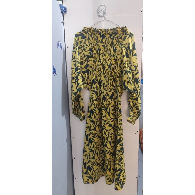 Dres Panjang lengan balon