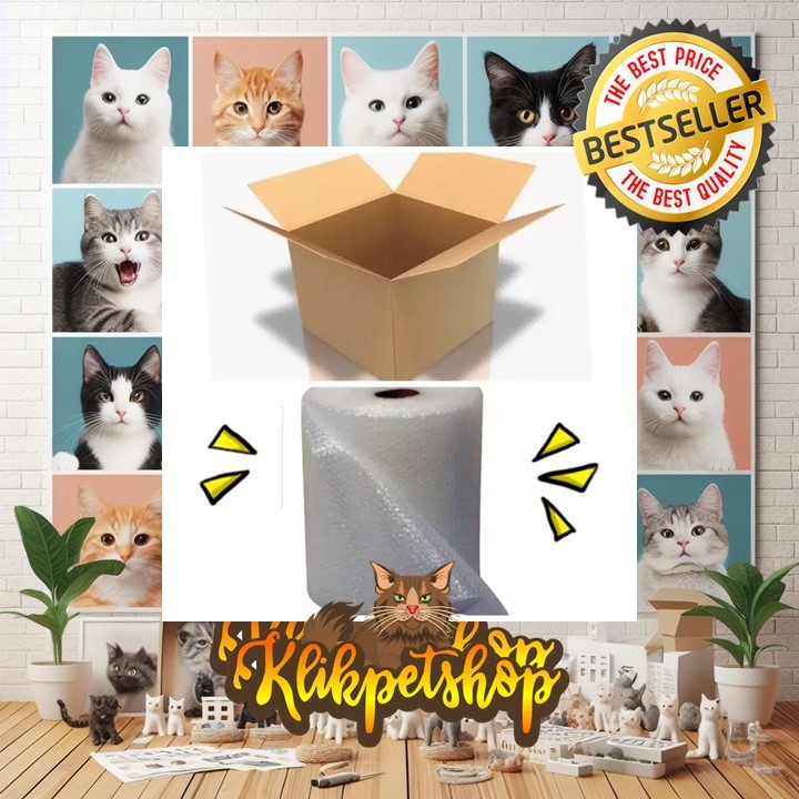

Tambahan Kardus dan Bubble Warp untuk Packing Paket Bubble Warp Tebal