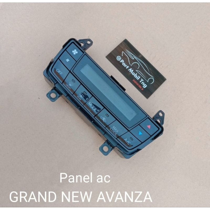 Panel Ac Digital Modul Ac Toyota Grand New Avanza Xenia Original