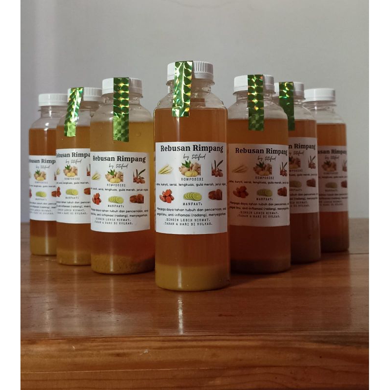 

Minuman Herbal Rebusan Rimpang