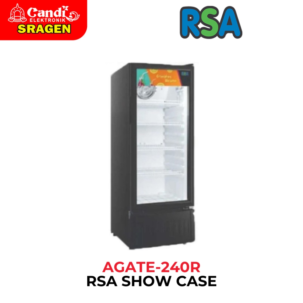 RSA Showcase 1 Pintu 231 Liter - AGATE-240R
