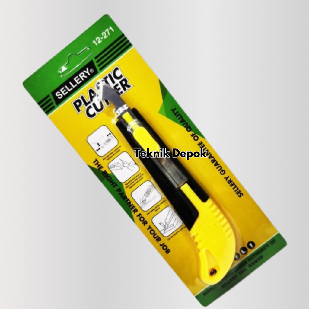 

Cutter Akrilik Panjang 13 cm Sellery 12-271 Alat Pemotong Carter Cater Potong Mika Mica Pisau Potong Acrylic Plastik