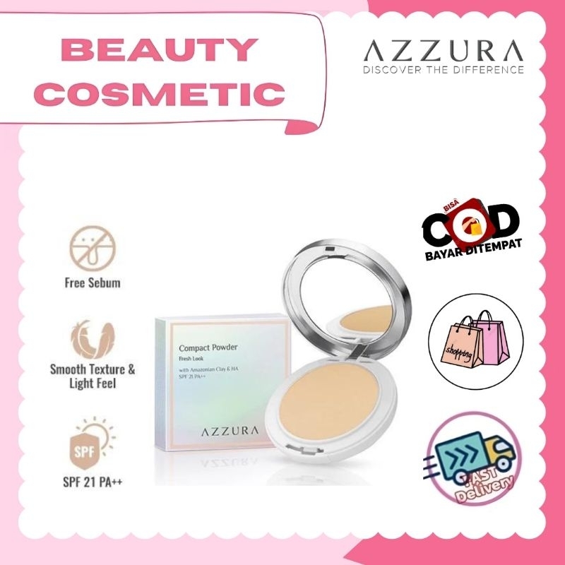 AZZURA COMPACT POWDER BEDAK PADAT