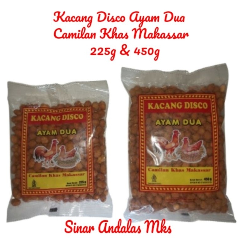 

Kacang Disco Ayam Dua 225g & 450g