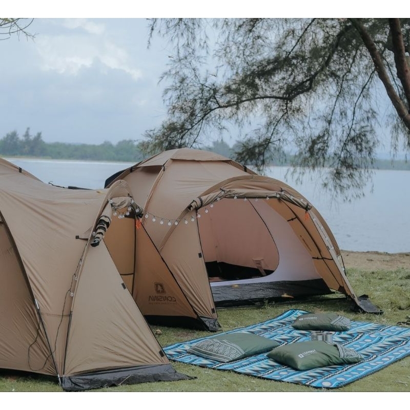 CONSINA.TENDA CONSINA MAGNUM 4 KAPASITAS 4 ORANG DOUBLE LAYER