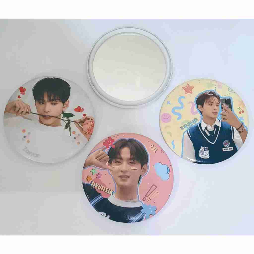 Freebies Xodiac/Freebies Hand mirror Xodiac/Freebies Cermin Mini Kpop Xodiac