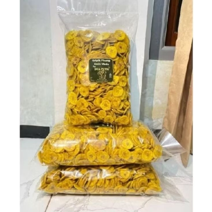 

Keripik Pisang Original 1KG / Keripik Pisang Asin Gurih Termurah 1KG