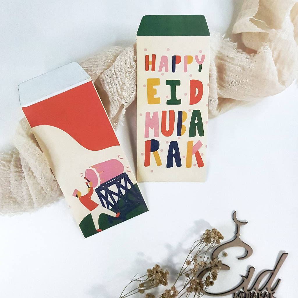 

[PAKET 10 PCS] AMPLOP LEBARAN AESTHETIC / AMPLOP PANJANG / AMPLOP ANGPAU LEBARAN