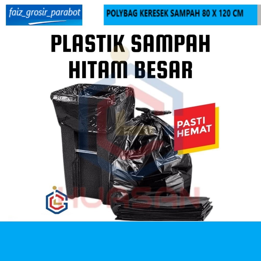 Plastik Sampah Polybag / Kantong Plastik Sampah / Trash Bag