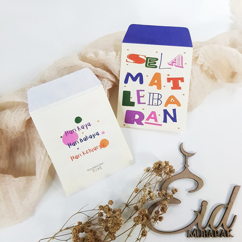 

[PAKET 10 PCS] Amplop lebaran / amplop idul fitri / angpau lebaran / amplop mini / kecil