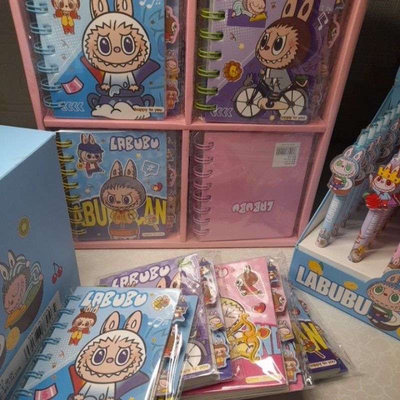 

Notebook Labubu A7 Buku Tulis Catatan Notes Memo 80 Lembar