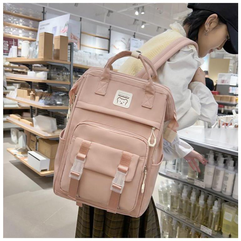 GudangTas TAS RANSEL SEKOLAH TAS RANSEL PEREMPUAN TAS KULIAH TAS PUNGGUNG R6777