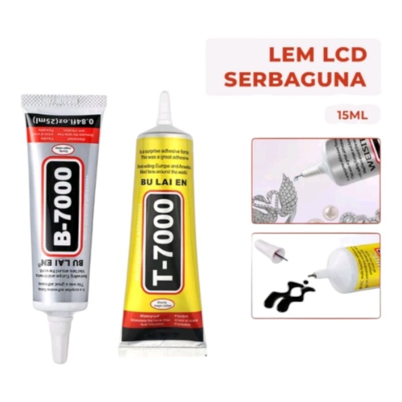 

Lem LCD touchscreen GSE T-7000 15ml lem 17000 lem layar hp lem 15ml