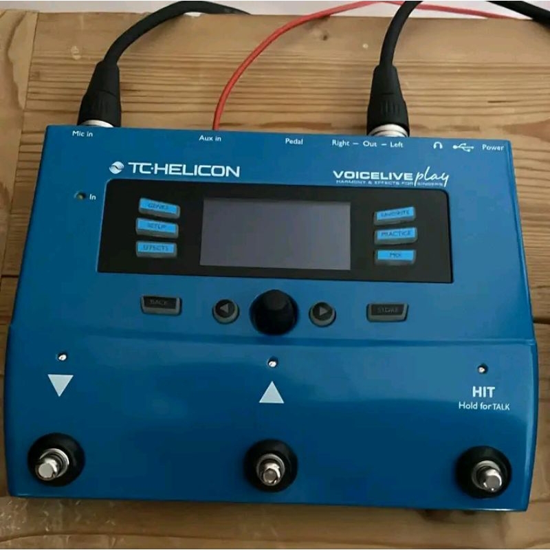 efek vokal vocal TC Helicon Volicelive Play harmony