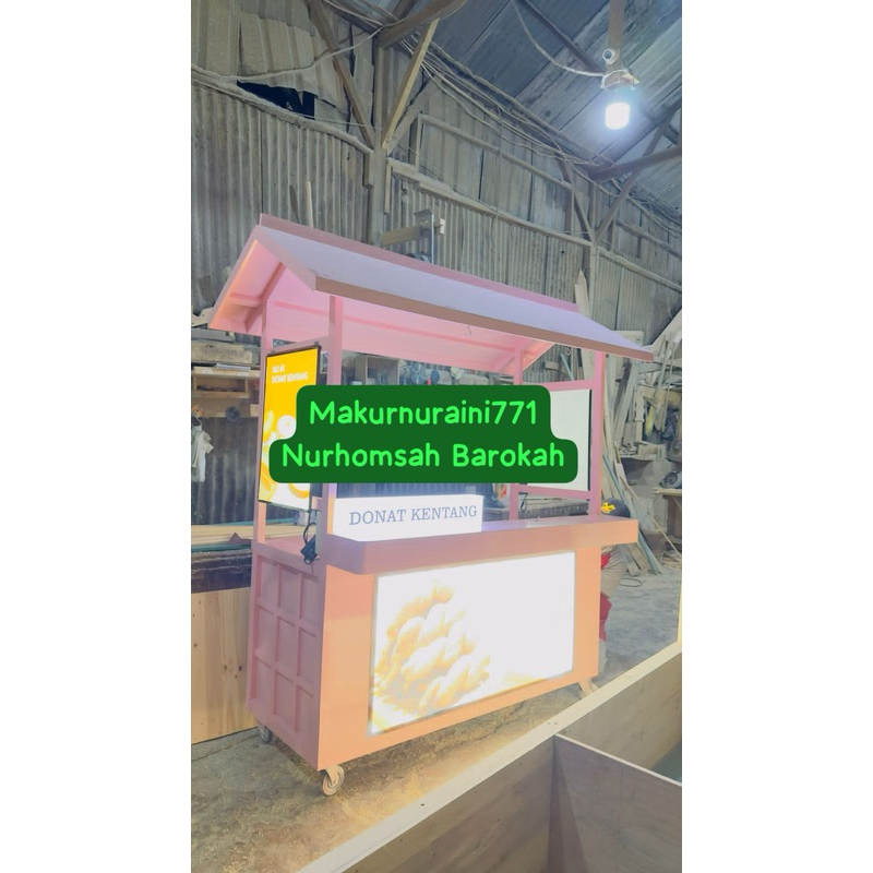 STAND DONAT , BOOTH DONAT , BOOTH DONAT PORTABLE