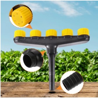 Sprayer Sprinkler 5 Head / Sprinkler Air Irigasi Taman / Penyiram Tanaman Sprayer Nozzle / Kepala Se