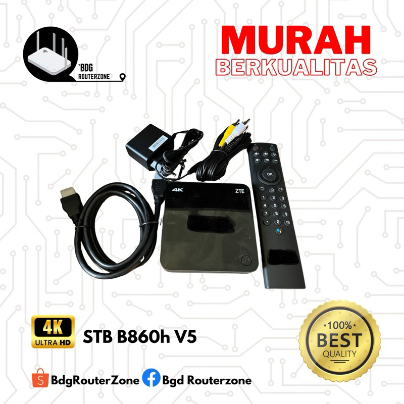 STB ZTE 4K B860h-V5 Original indihom