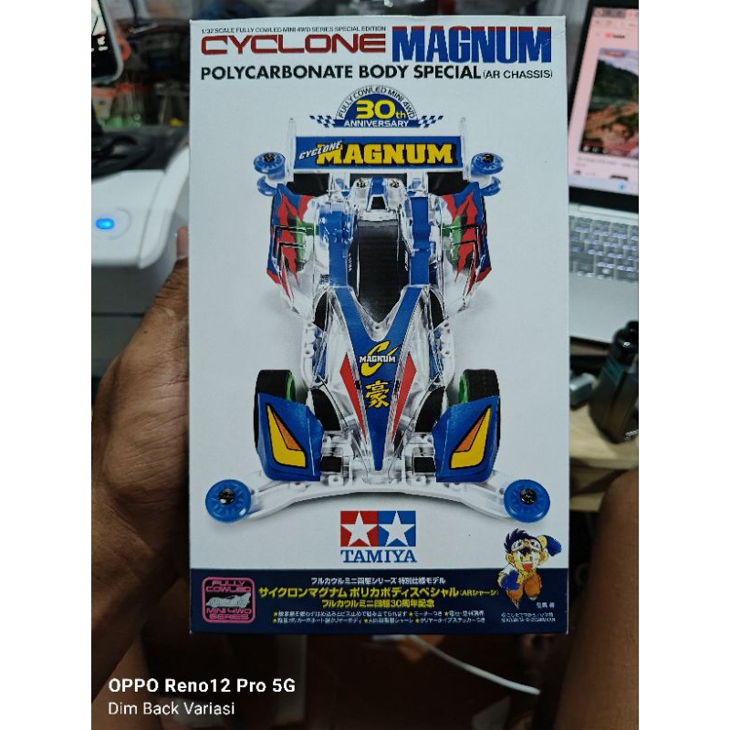 Kit Tamiya 95676 Cyclone Magnum Polycarbonate Body Special 30th Anniversary ( Ar Chassis )
