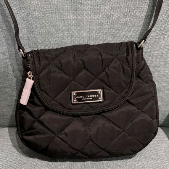 MJ Natasha Quilted Nylon Messenger Large Bag SALE