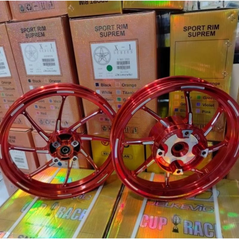 VELG DELKEVIC DND VARIO 160 ABS 185 215-14 Velg vario160 abs pelek vario160 abs velg racing Vario 16