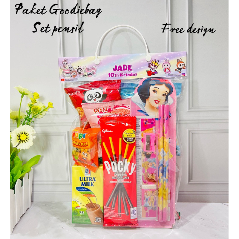 

Paket bingkisan ulang tahun / souvenir ulang tahun anak / goodiebag ulang tahun