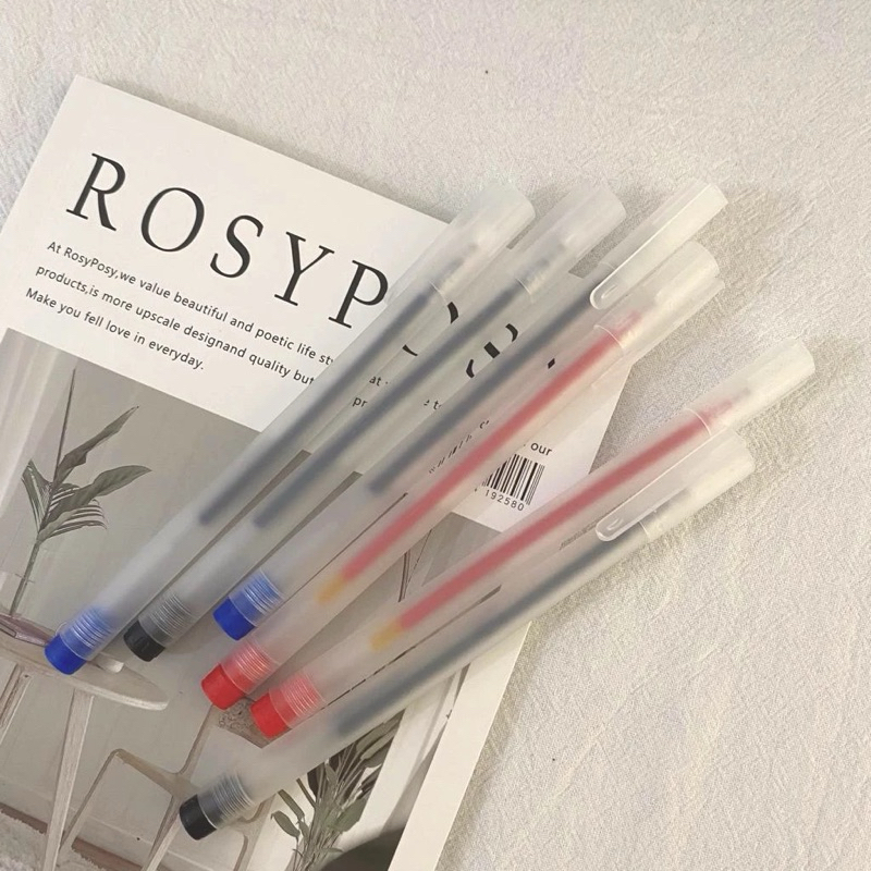 

Gel Pen Polos Pena Tinta untuk Menulis Simple Pen