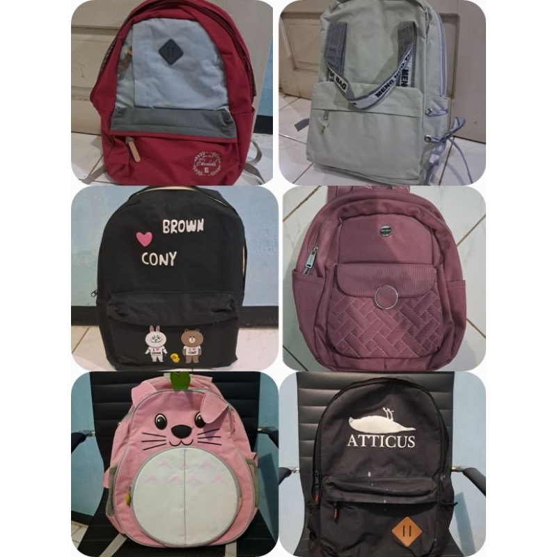 Tas ransel sekolah Elizabeth Cewek ORI MURAH preloved