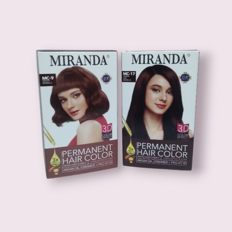 Miranda Permanent Hair Color Cat Ramhut/Dark Brown/Brown