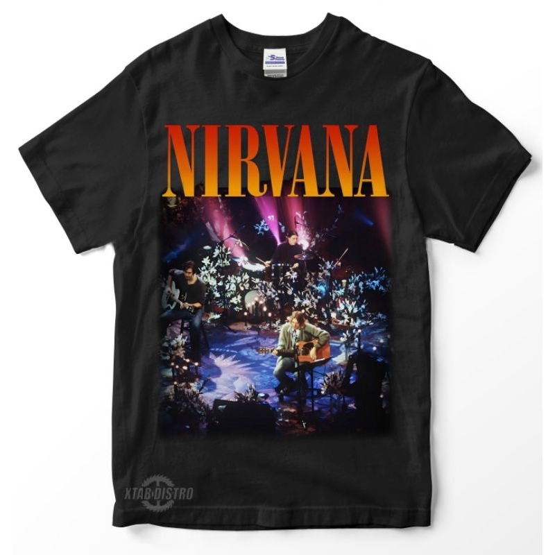 ORI Kaos NIRVANA Unplugged kaos band nirvana unplug mtv live kurt cobain grunge