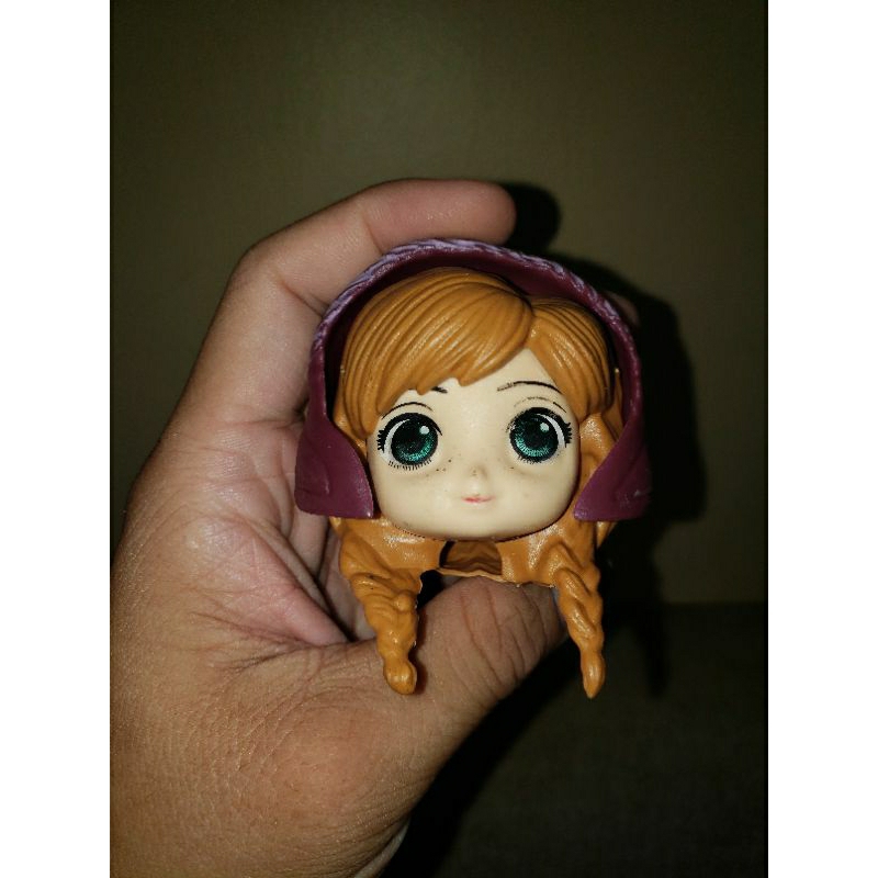 JUALAN MAINAN ACTION FIGURE ANAK CEWEK PEREMPUAN WANITA MOTIF KARAKTER CHARACTER KEPALA HEAD ANIME K