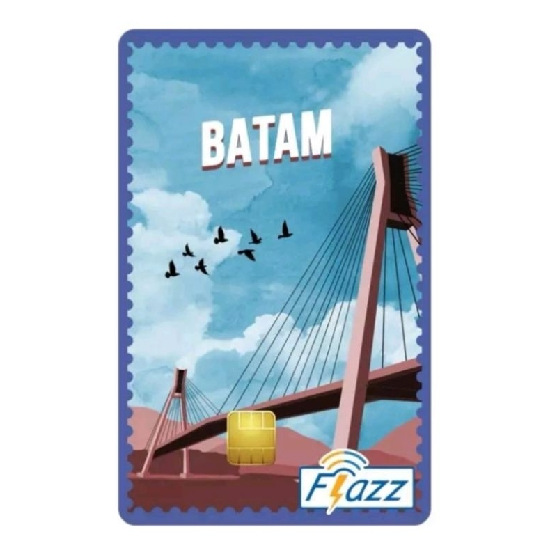 FLAZZ BCA GEN 2 ASLI BUKAN CUSTOM EDISI KOTA BATAM