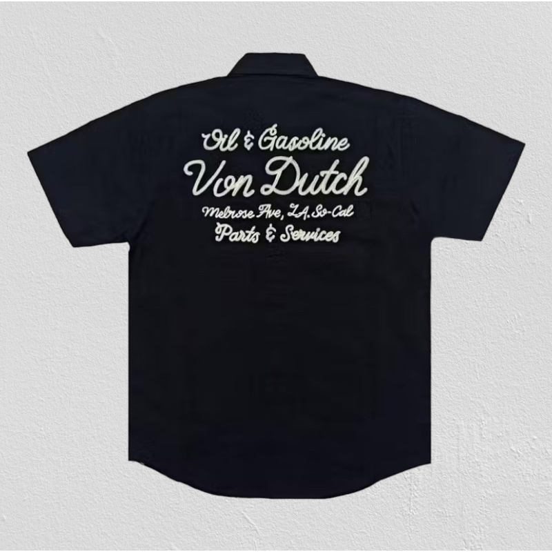 WORK SHIRT VON DUTCH BLACK