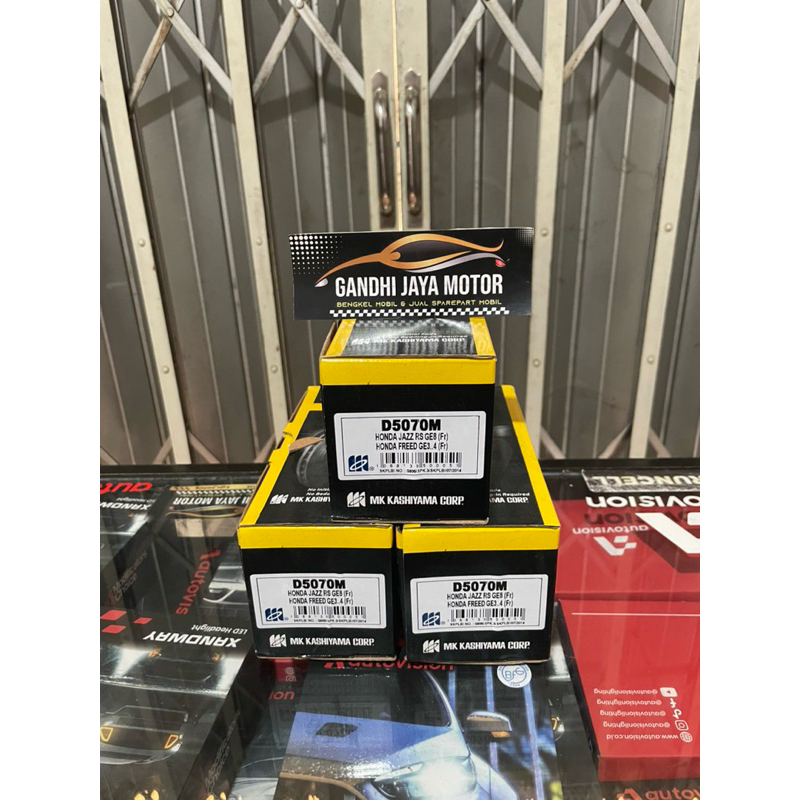 KAMPAS REM DEPAN/BRAKE PAD HONDA JAZZ RS GE8 FREED MK KASHIYAMA