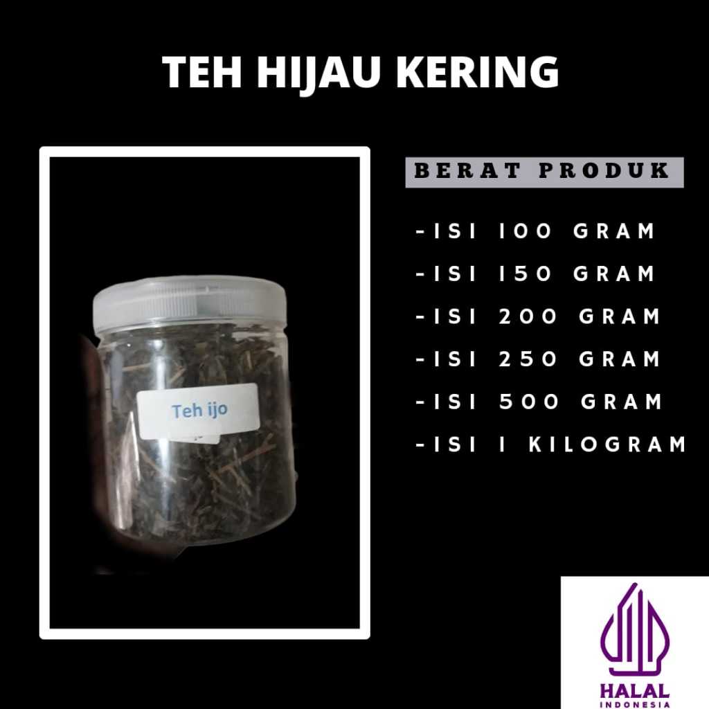 

Teh hijau kering (Green tea)