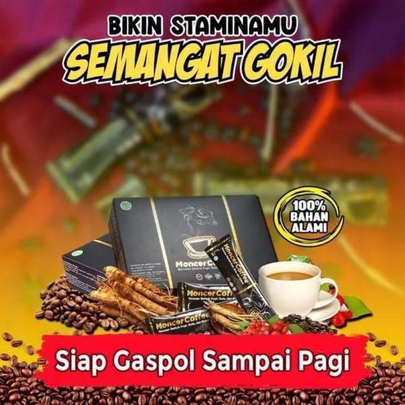 

Kopi Mncr Herbal Original 3 Box 24 Sachet Coffee Bubuk Atasi Masalah Kesehatan Stamina Halal Aman Dikonsumsi