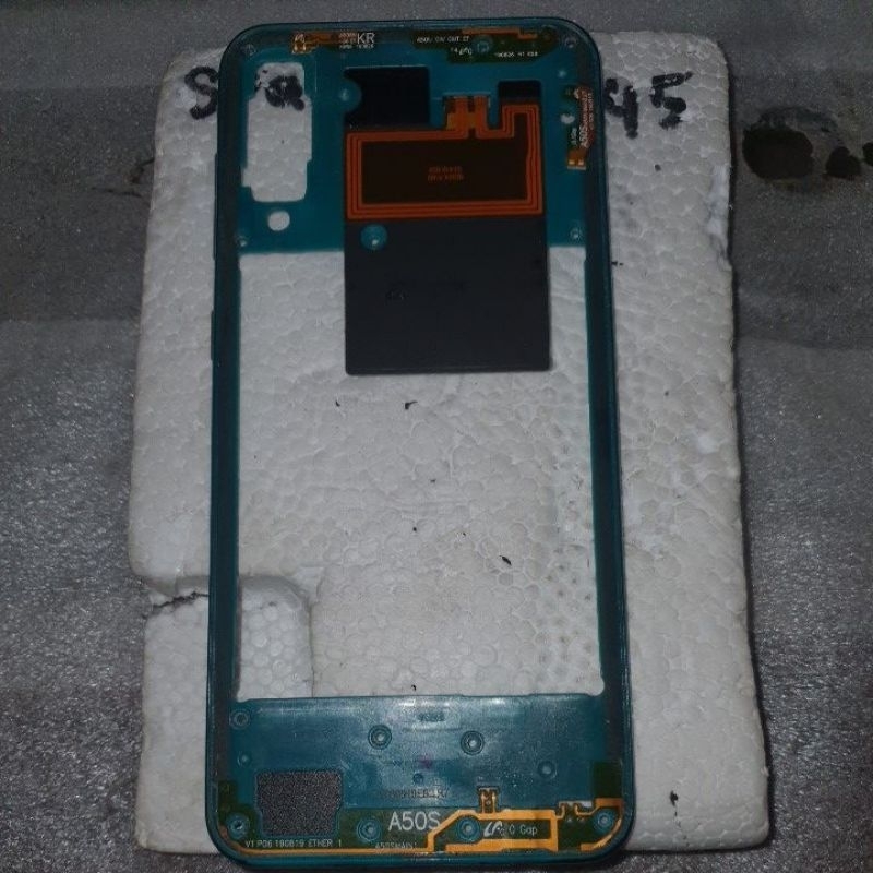 bezel Samsung a50s copotan original + nfc lengkap