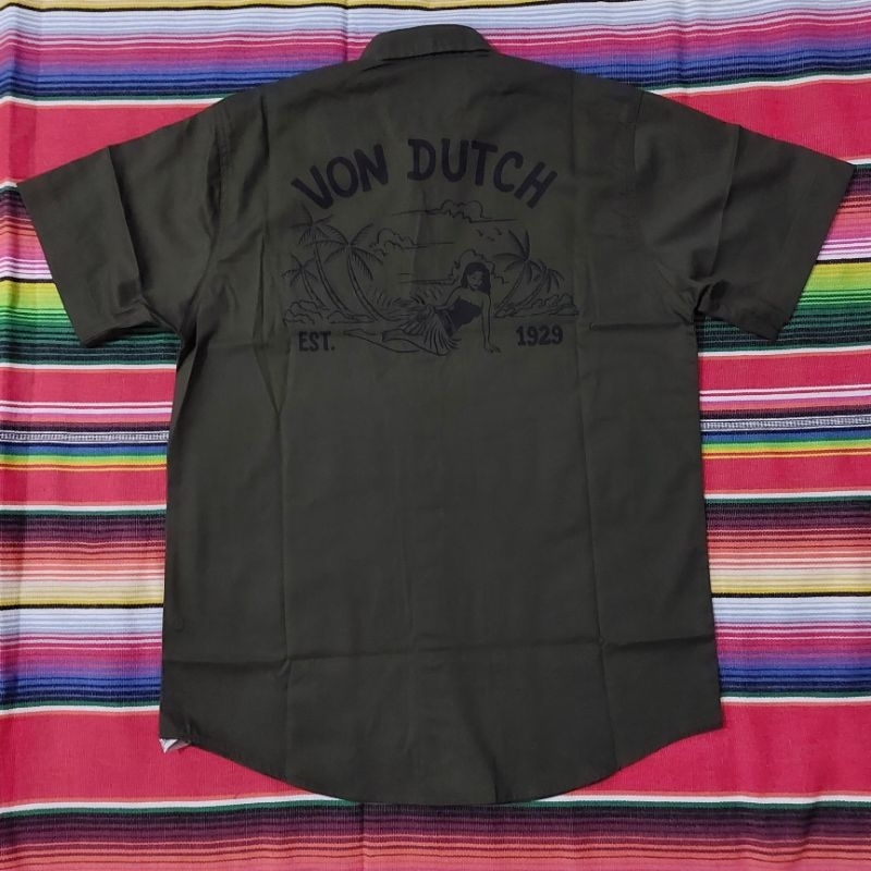 WORKSHIRT - VON DUTCH - ORIGINAL - L