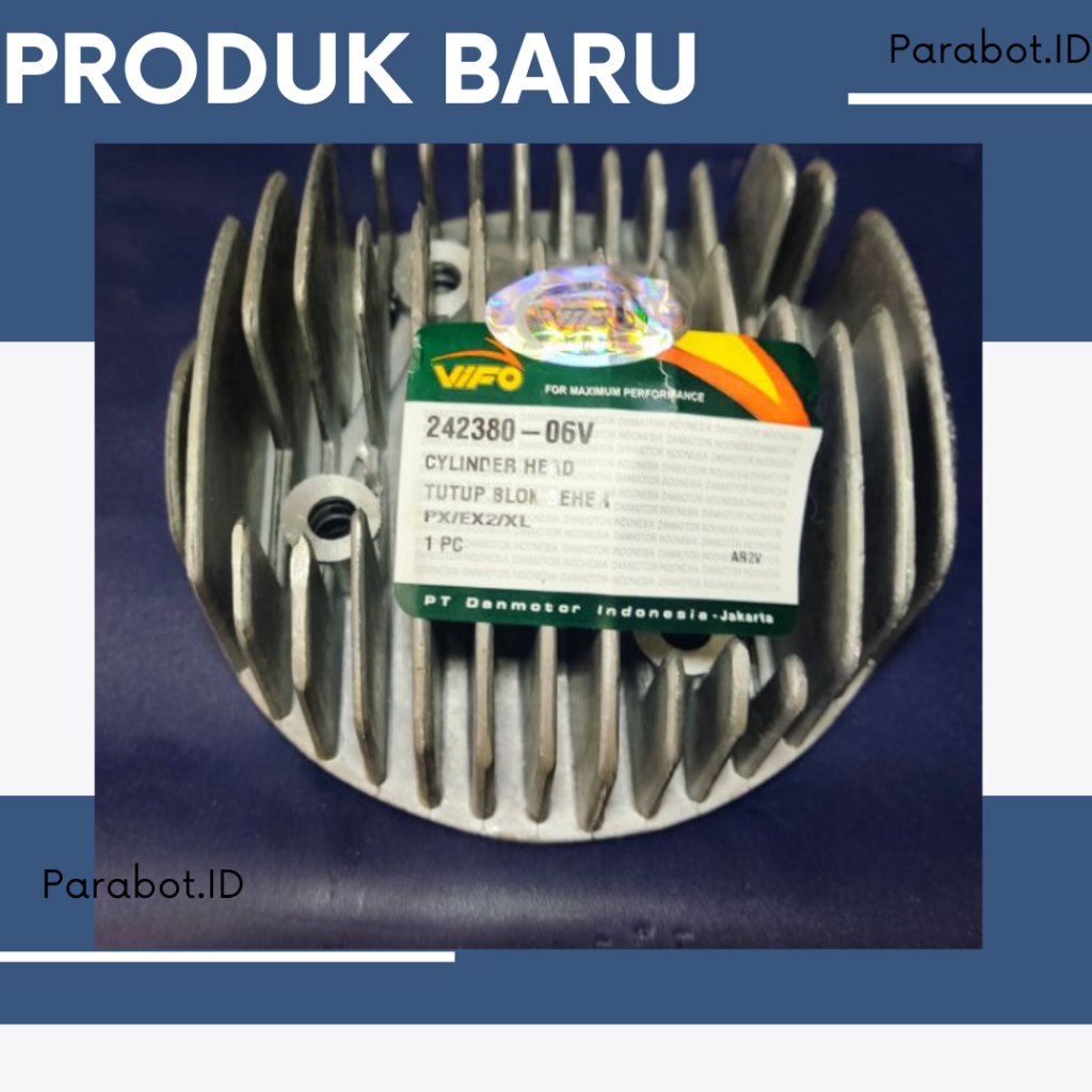 Head SILINDER Vespa Excel / Tutup Blok Seher Vespa Excel Exclusive Px Vifo