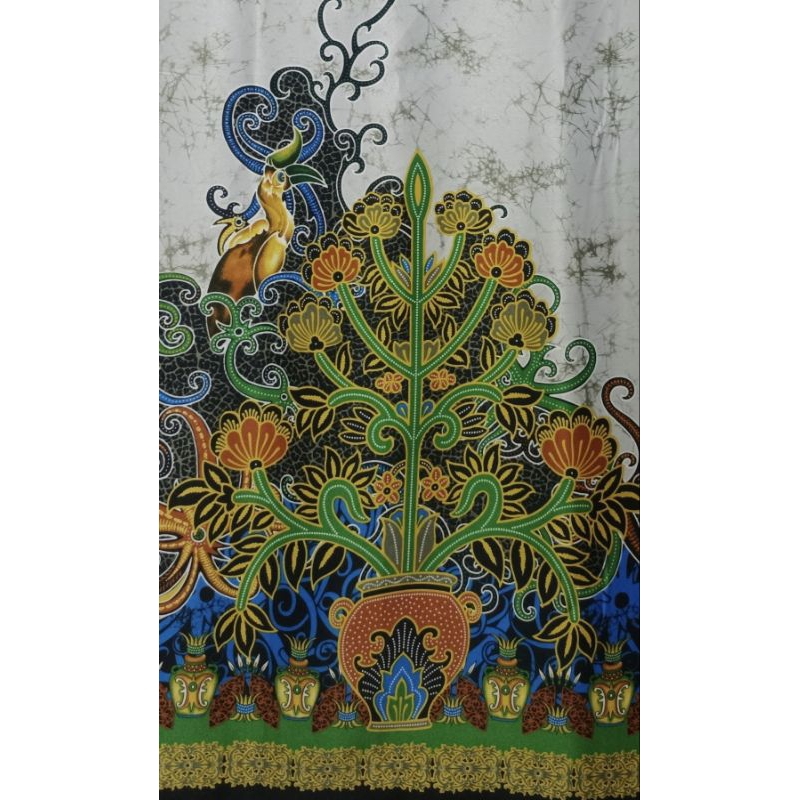 Kain Batik khas etnik dayak Kalimantan Tengah sutra moeza