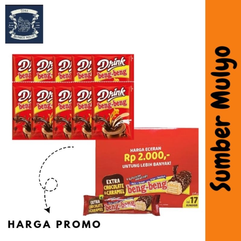 

[PROMO] Beng Beng Wafer Caramel & Beng Beng Drink