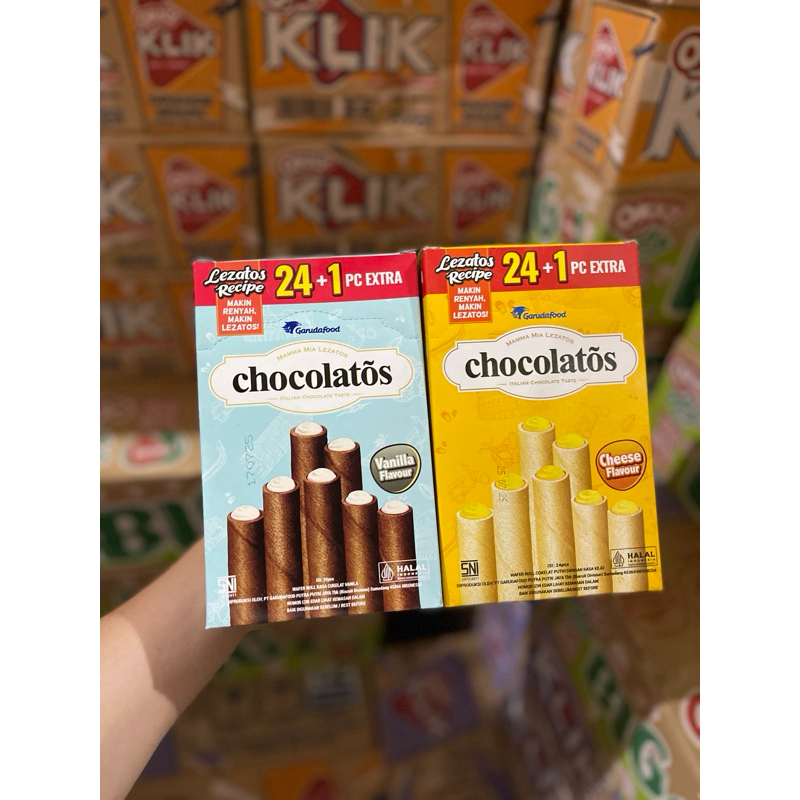 

CHOCOLATOS KOTAK / VANILLA / CHEESE