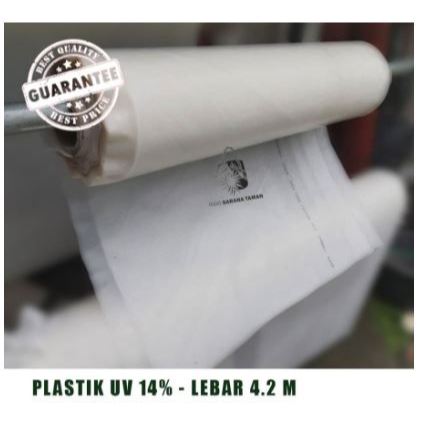 PLASTIK UV 14% LEBAR 4,2m Plastik UV Green House / Hidroponik UV Net