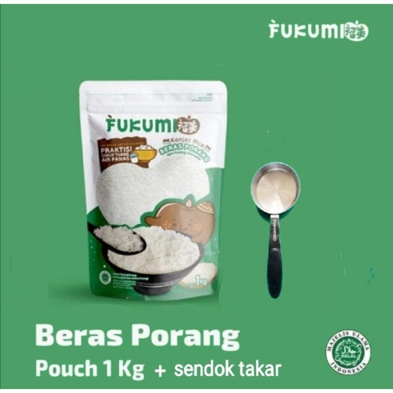 

FUKUMI 1KG / FUKUMI BERAS PORANG +. SENDOK. TAKAR / FUKUMI RICE