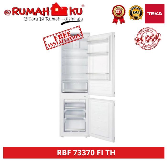 KULKAS TANAM TEKA RBF 73370 FI TH BUILT - IN REFRIGERATOR