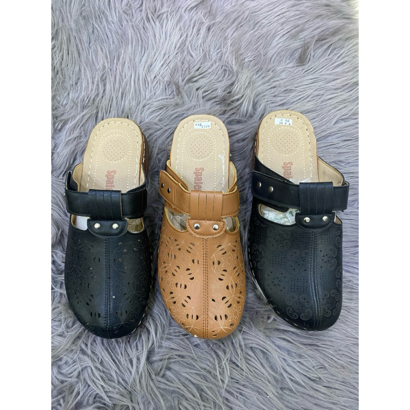 sepatu sendal spaletti nyamn di kaki empuk import
