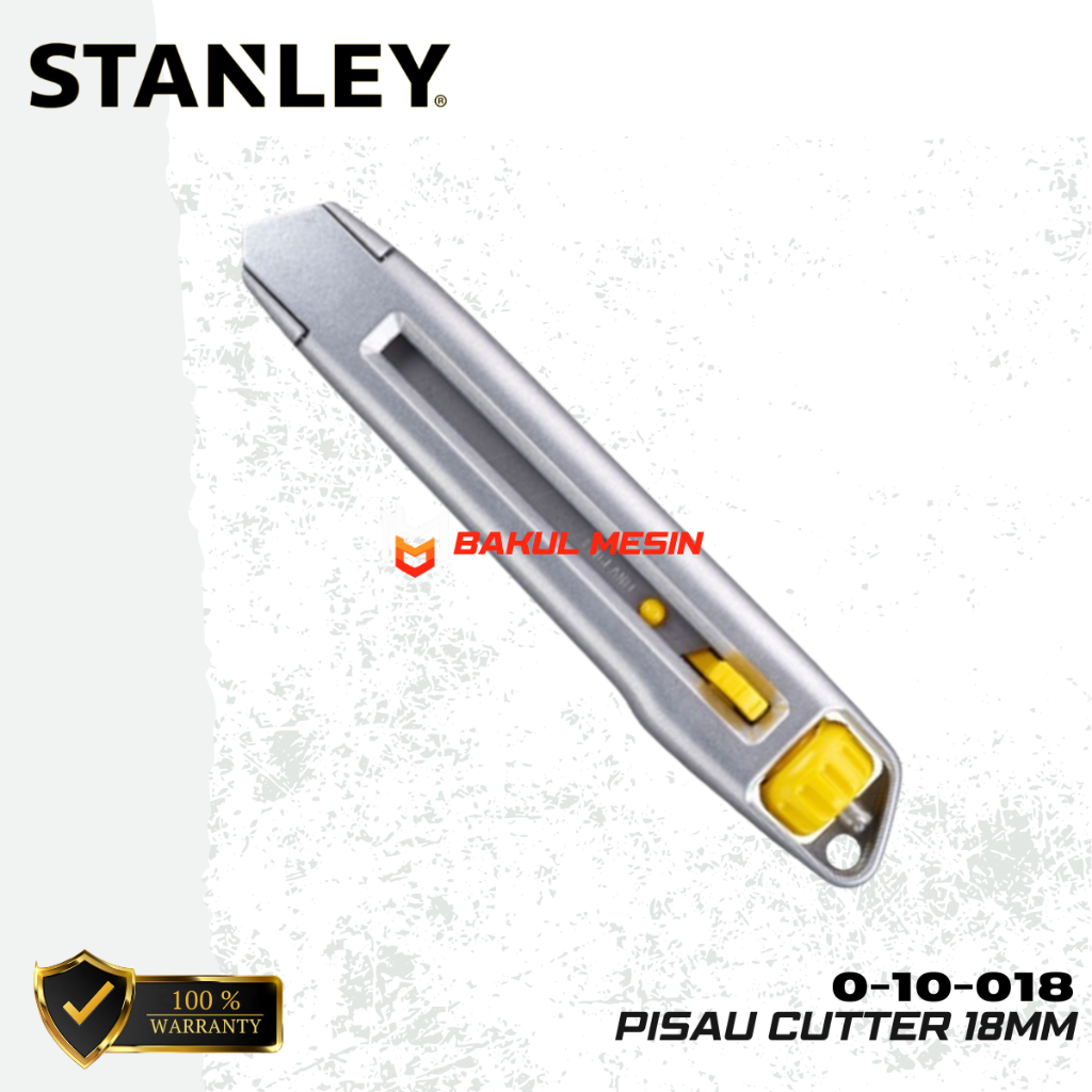 

Stanley 0-10-018 Interlock Knife Snape Off Blade Pisau Cutter 18mm