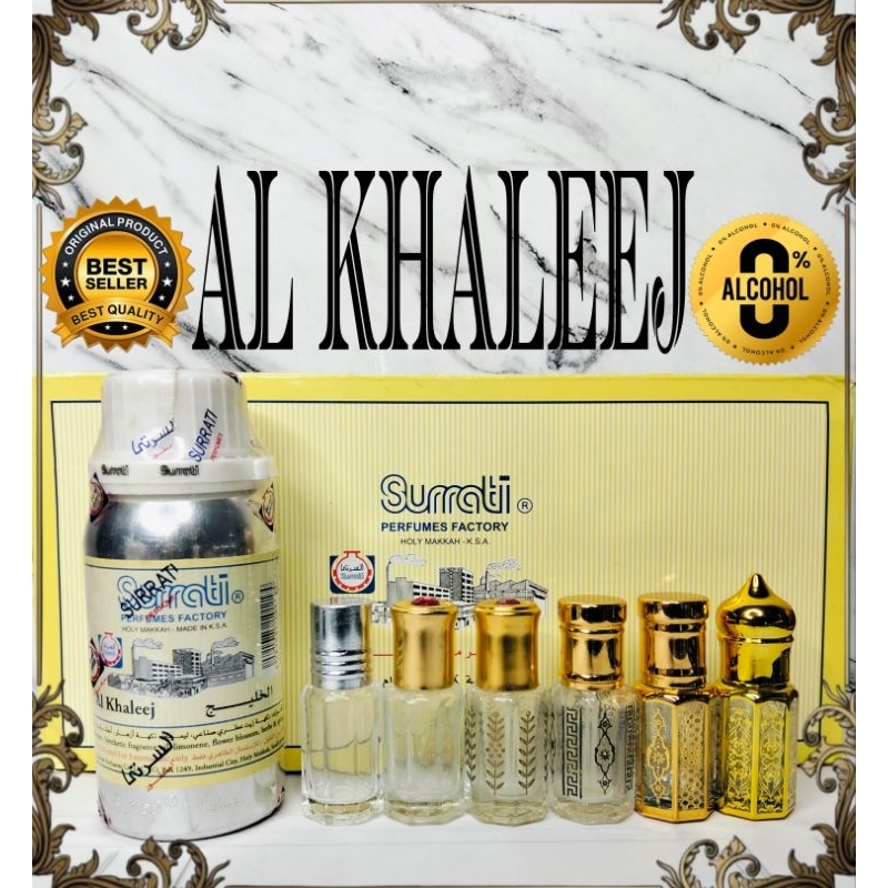 Bibit parfum murni tanpa campuran,aroma AL KHALEEJ by surrati