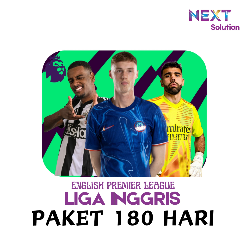 Voucher Paket Liga Inggris 180 Hari